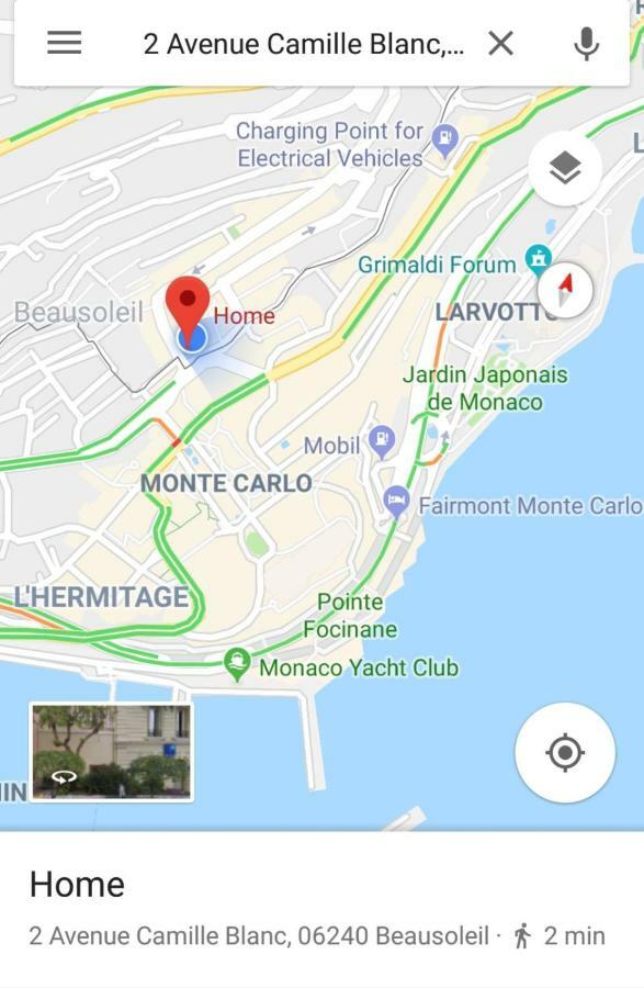 Home For 2 Few Steps From Casino Monte Carlo And Beach Босолей Екстер'єр фото